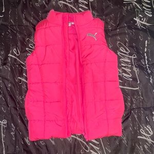 Puma puffer vest